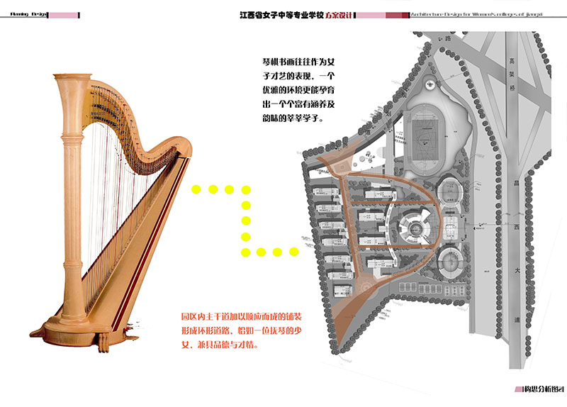 省女子中专新校区规划设计理念